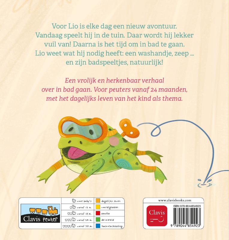 Achterkant van Lio gaat in bad