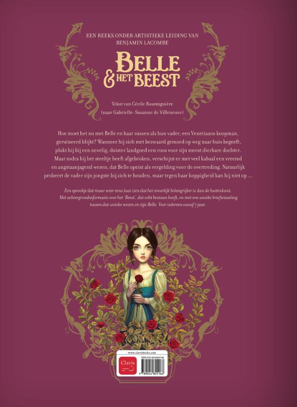 Achterkant van Belle en het Beest