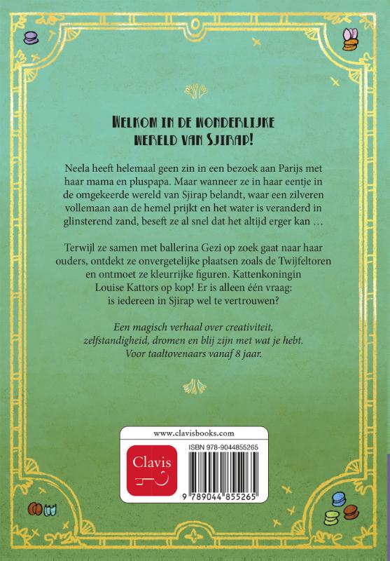 Achterkant van Uitstap naar Sjirap