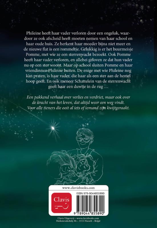 Achterkant van De ster van Phileine Gusjes