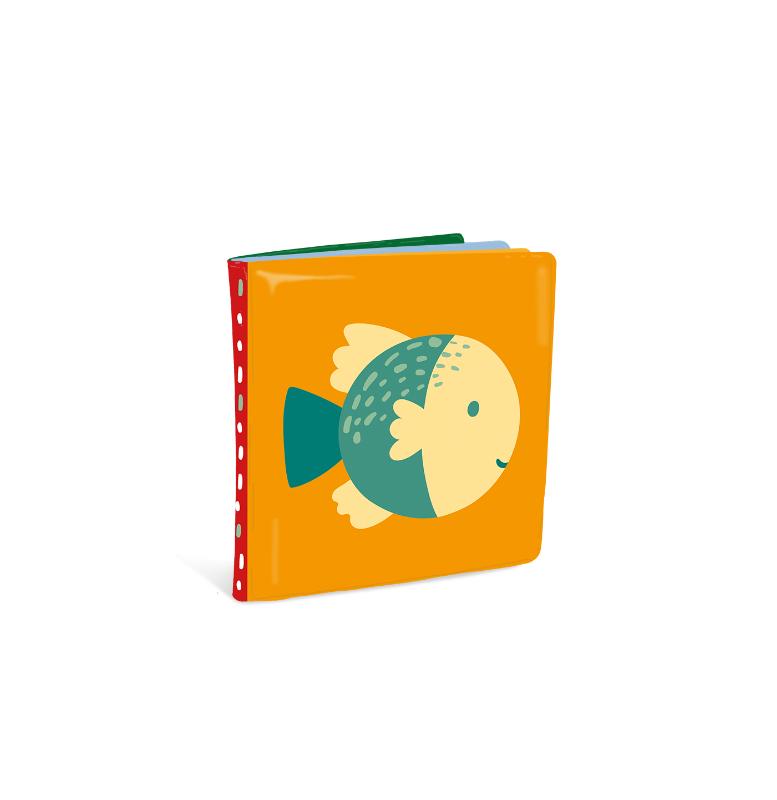 Achterkant van Badboekje De zee