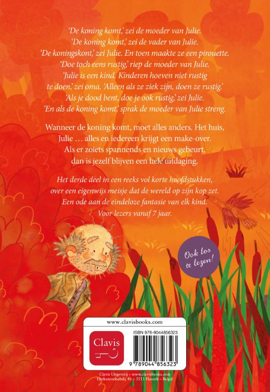 Achterkant van De koning van Babaroetsjka