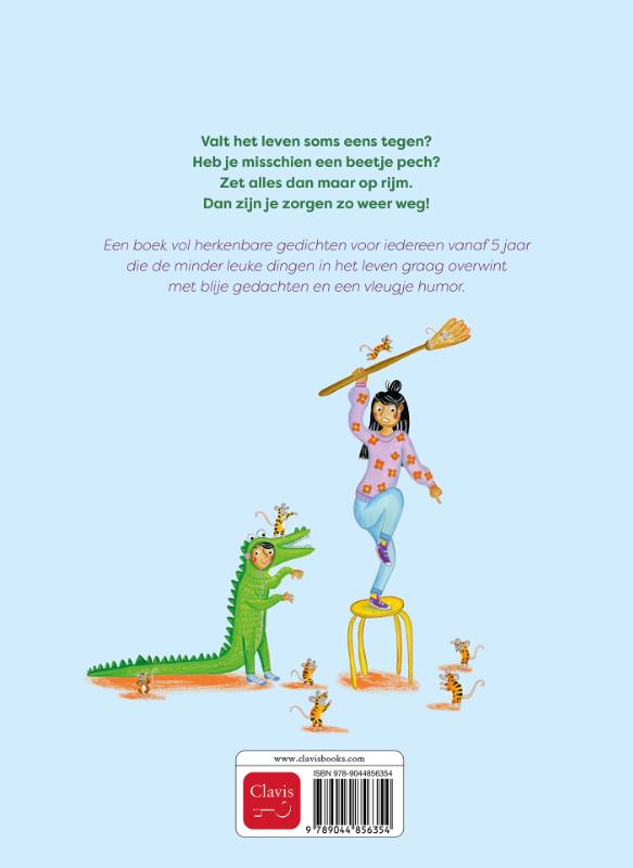 Achterkant van Stiekem heb ik het gedaan. 30 kindergedichtjes