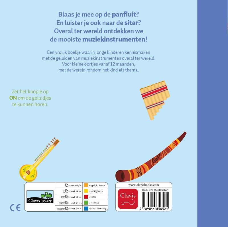 Achterkant van Nog meer muziekinstrumenten van overal