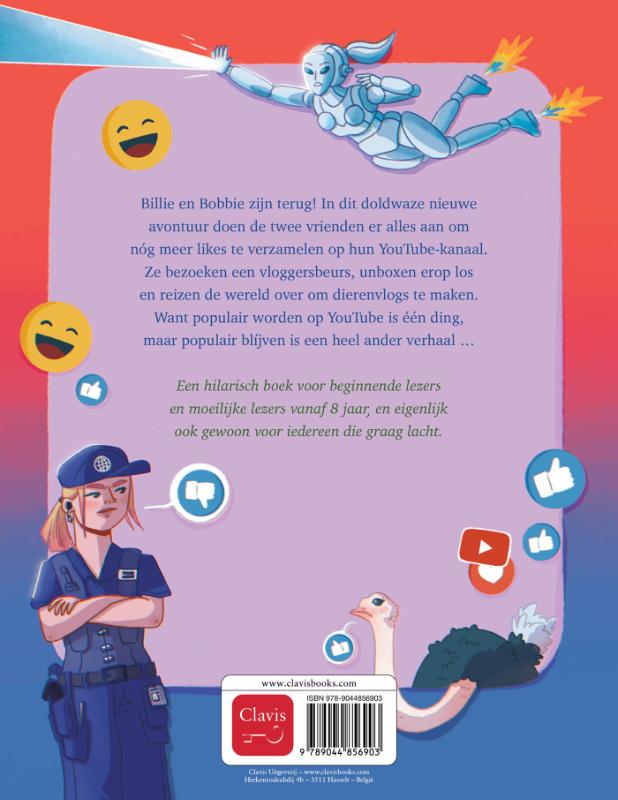Achterkant van Billie en Bobbie willen nog méér likes!