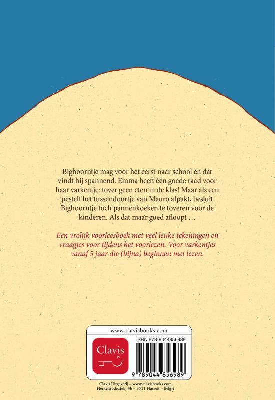 Achterkant van Pannenkoeken op school