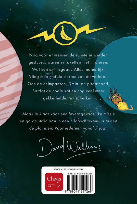 Achterkant van Astrochimp