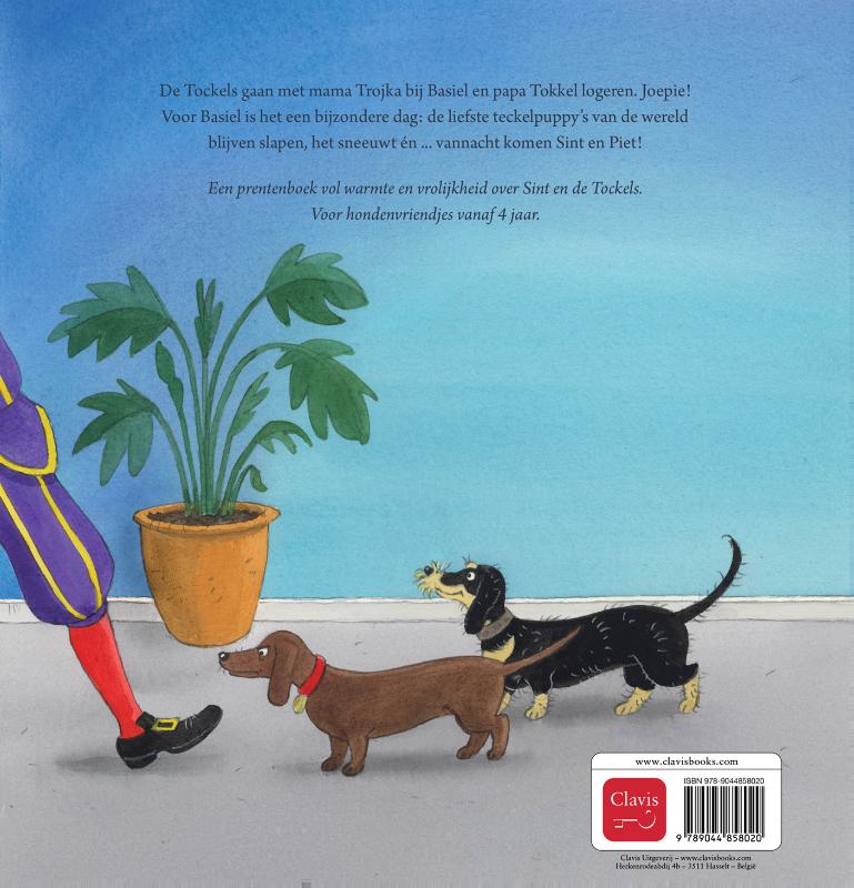 Achterkant van Sinterklaas bij de Tockels