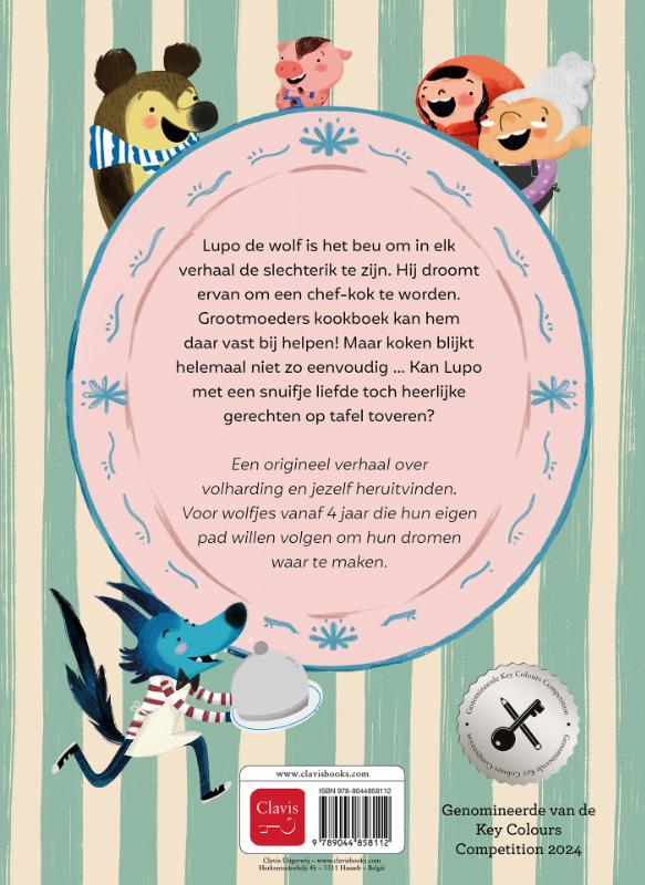 Achterkant van Chef Lupo