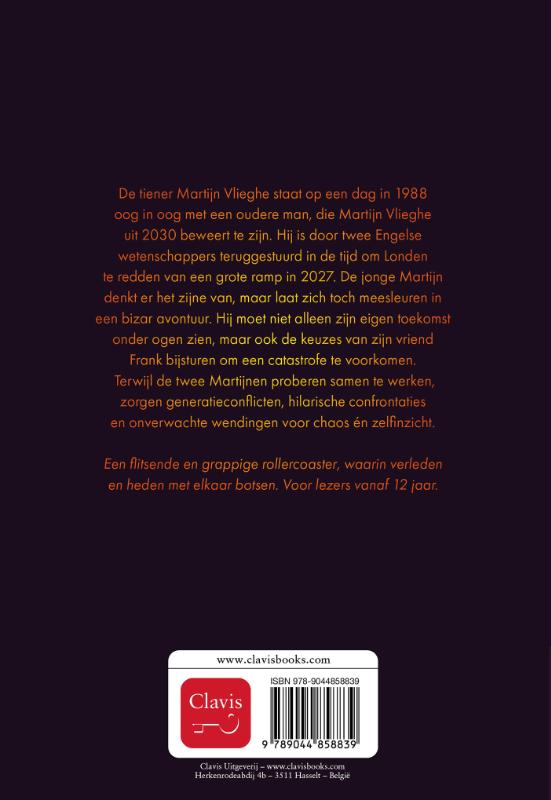 Achterkant van De grote sprong
