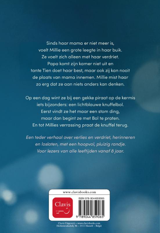 Achterkant van Millie en de bolwezel