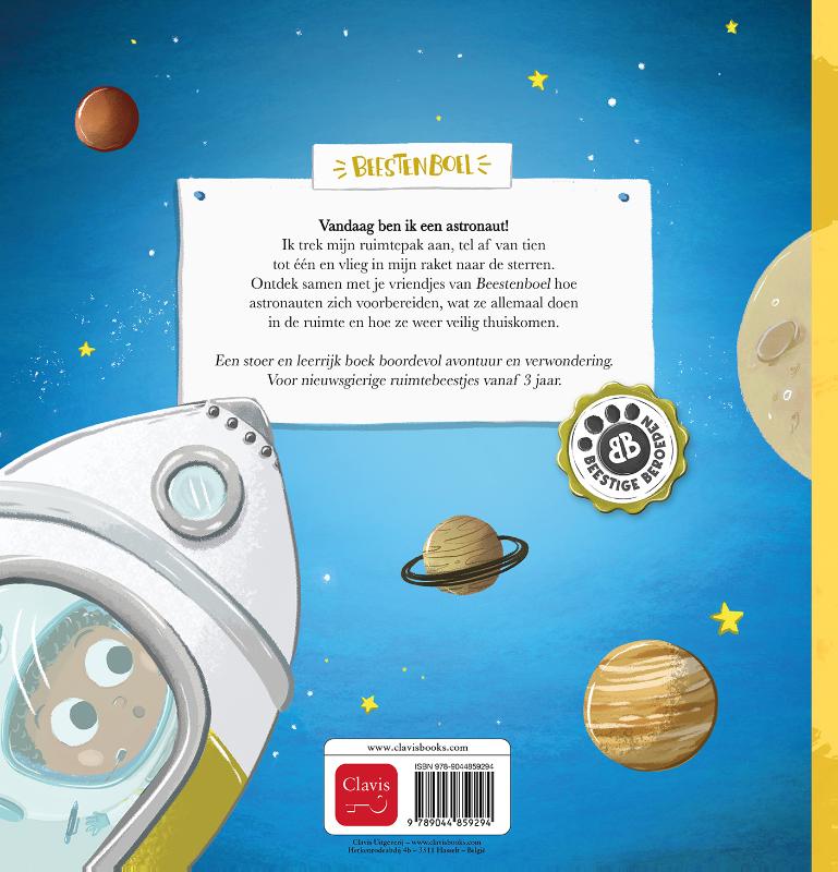 Achterkant van De astronaut
