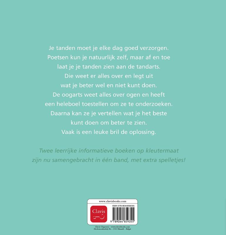 Achterkant van De tandarts en de oogarts