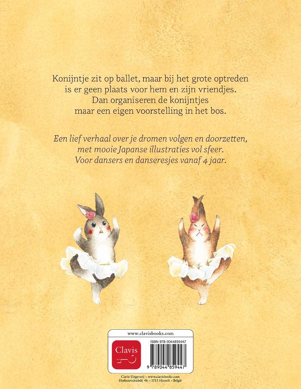 Achterkant van Ik wil dansen!