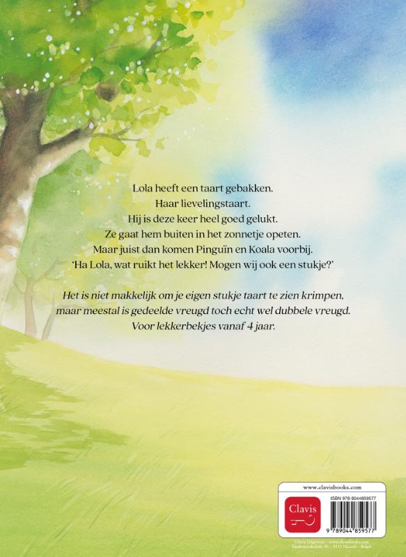 Achterkant van Lola's theekransje