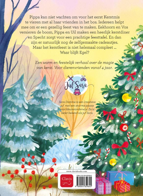 Achterkant van Pippa en het magische kerstfeest