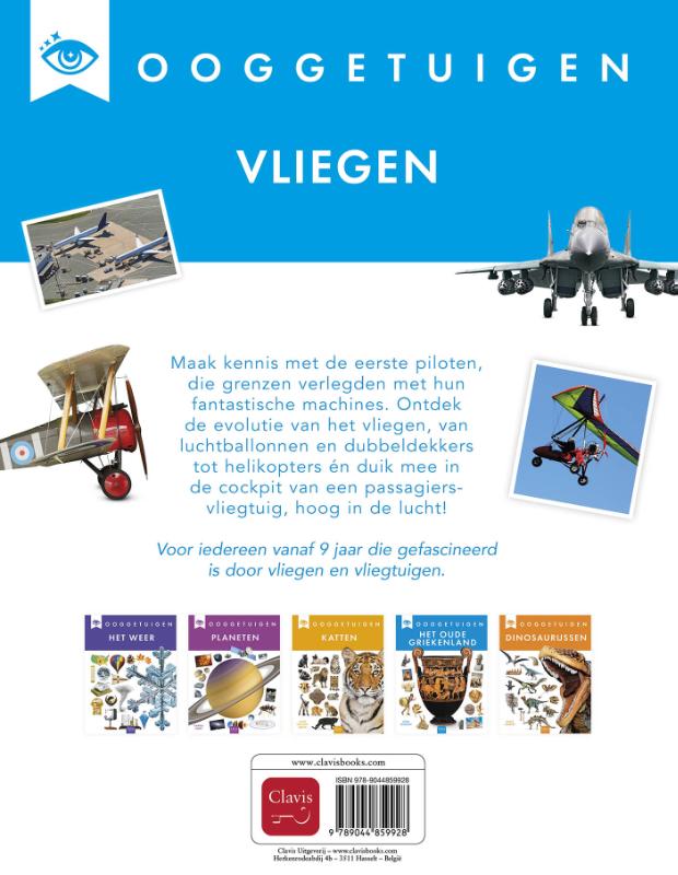 Achterkant van Vliegen