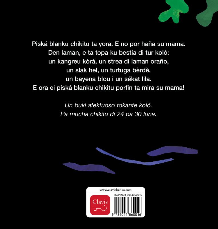 Achterkant van Klein wit visje (POD Papiamentu editie)