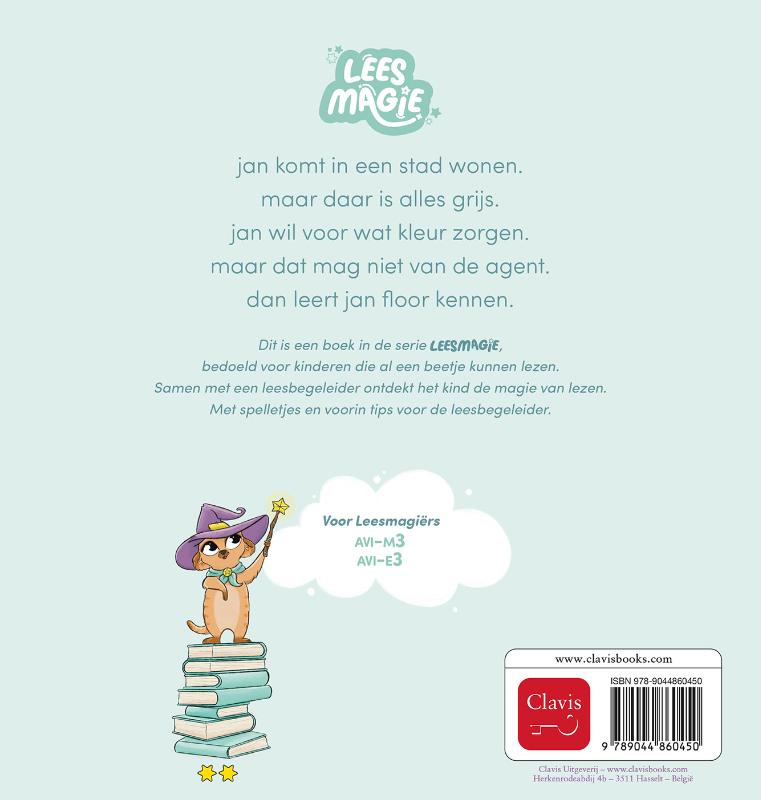 Achterkant van De stad zonder kleur