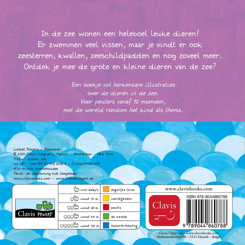 Achterkant van Zeedieren
