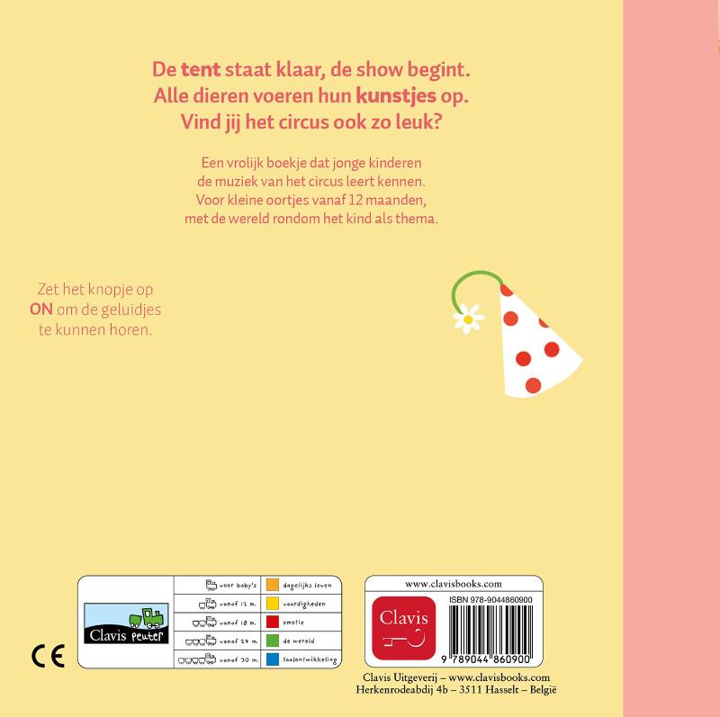 Achterkant van Circusdeuntjes