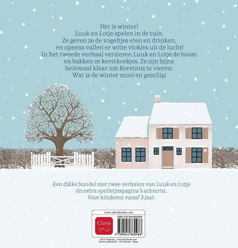 Achterkant van Het is winter! & Het is kerst!
