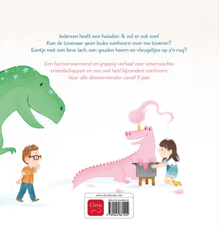 Achterkant van Mijn alles-in-eenhoorn