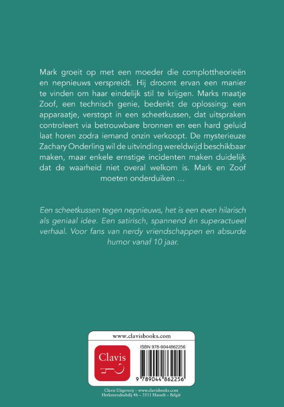 Achterkant van De scheetkussenrevolutie