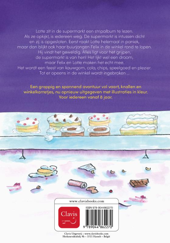 Achterkant van Super!