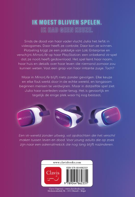 Achterkant van MirrorLife