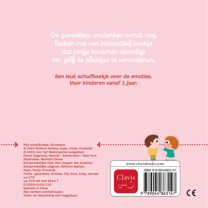 Achterkant van Mijn schuifboekje. Gevoelens