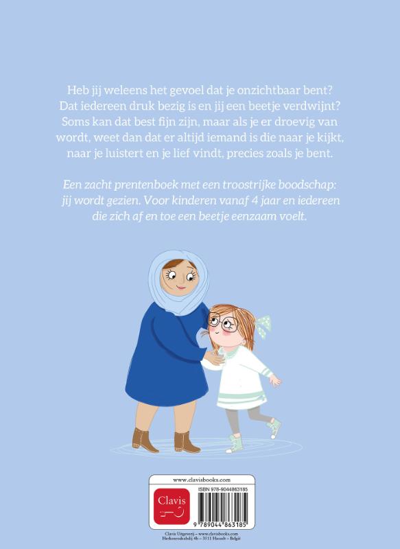 Achterkant van Jij wordt gezien