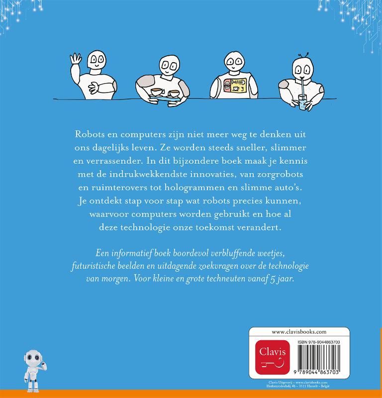 Achterkant van Robots en computers