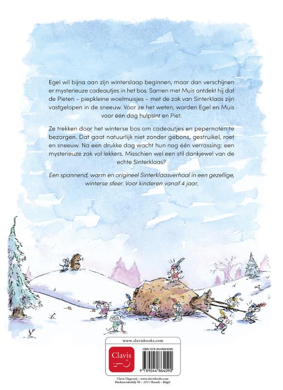 Achterkant van De zak van Sinterklaas