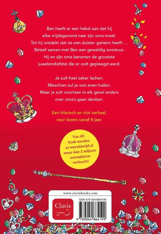 Achterkant van Oma boef