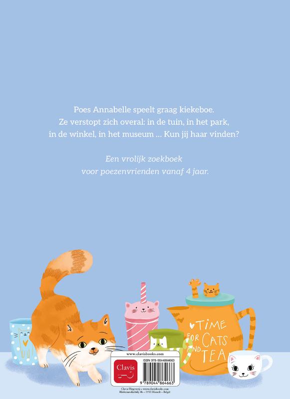 Achterkant van De kiekeboepoes