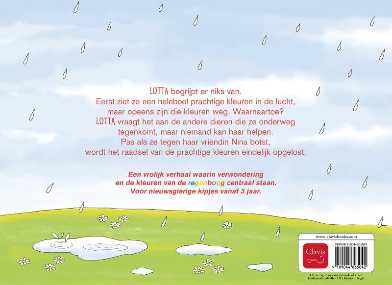 Achterkant van Lotta en de regenboog