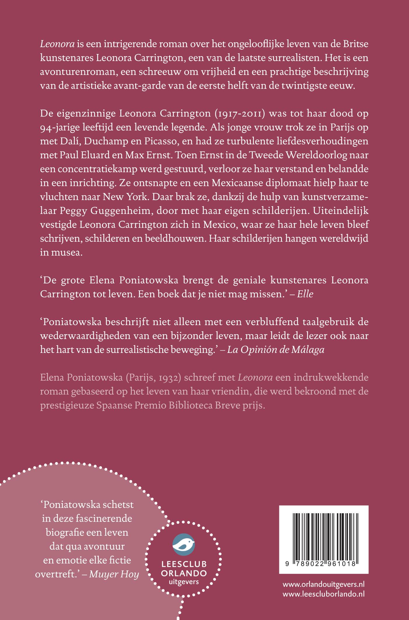 Achterkant van Leonora