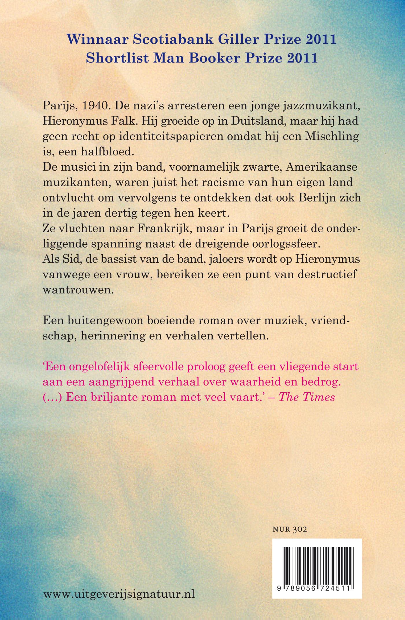 Achterkant van Speel voor mij het lied van de dood