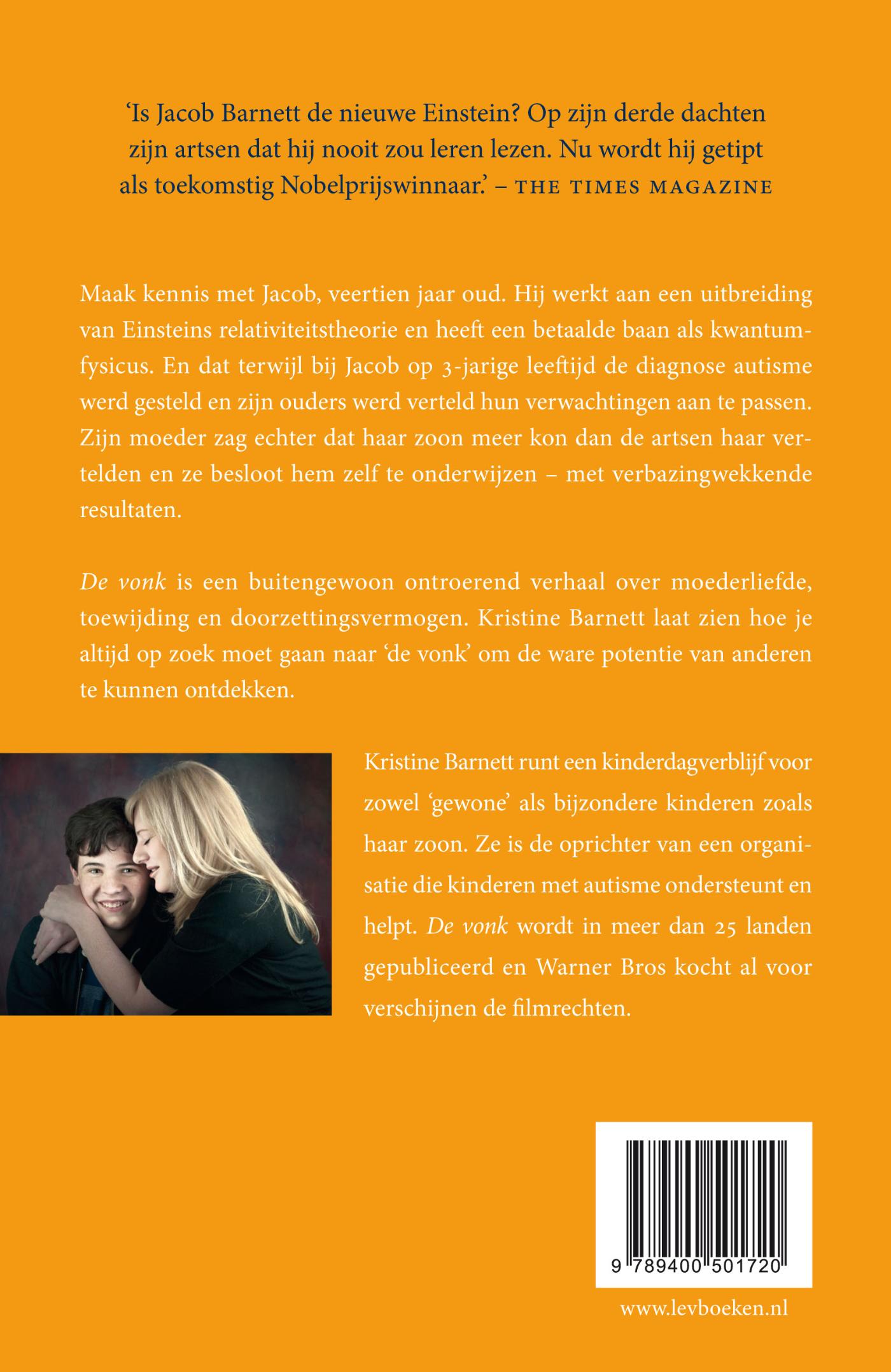 Achterkant van De vonk