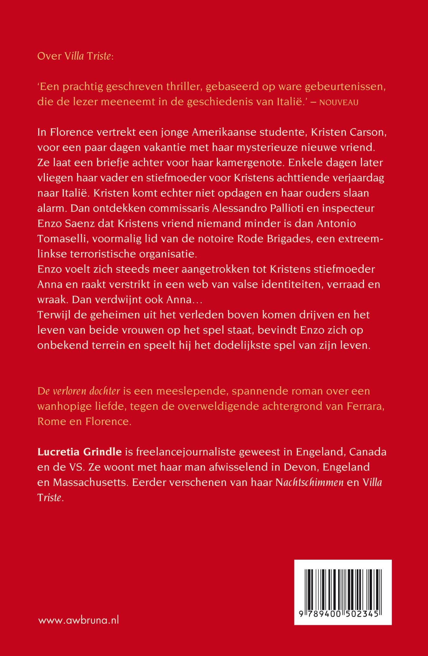 Achterkant van De verloren dochter