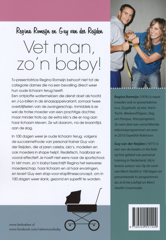 Achterkant van Vet man, zo'n baby