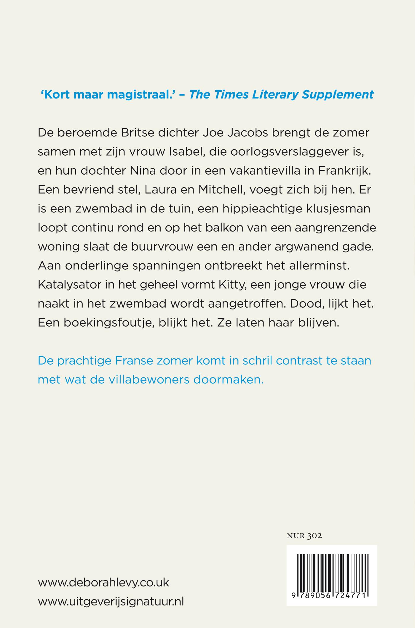 Achterkant van Terug naar huis