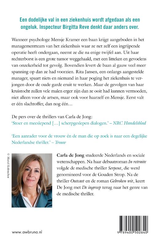 Achterkant van De ingreep