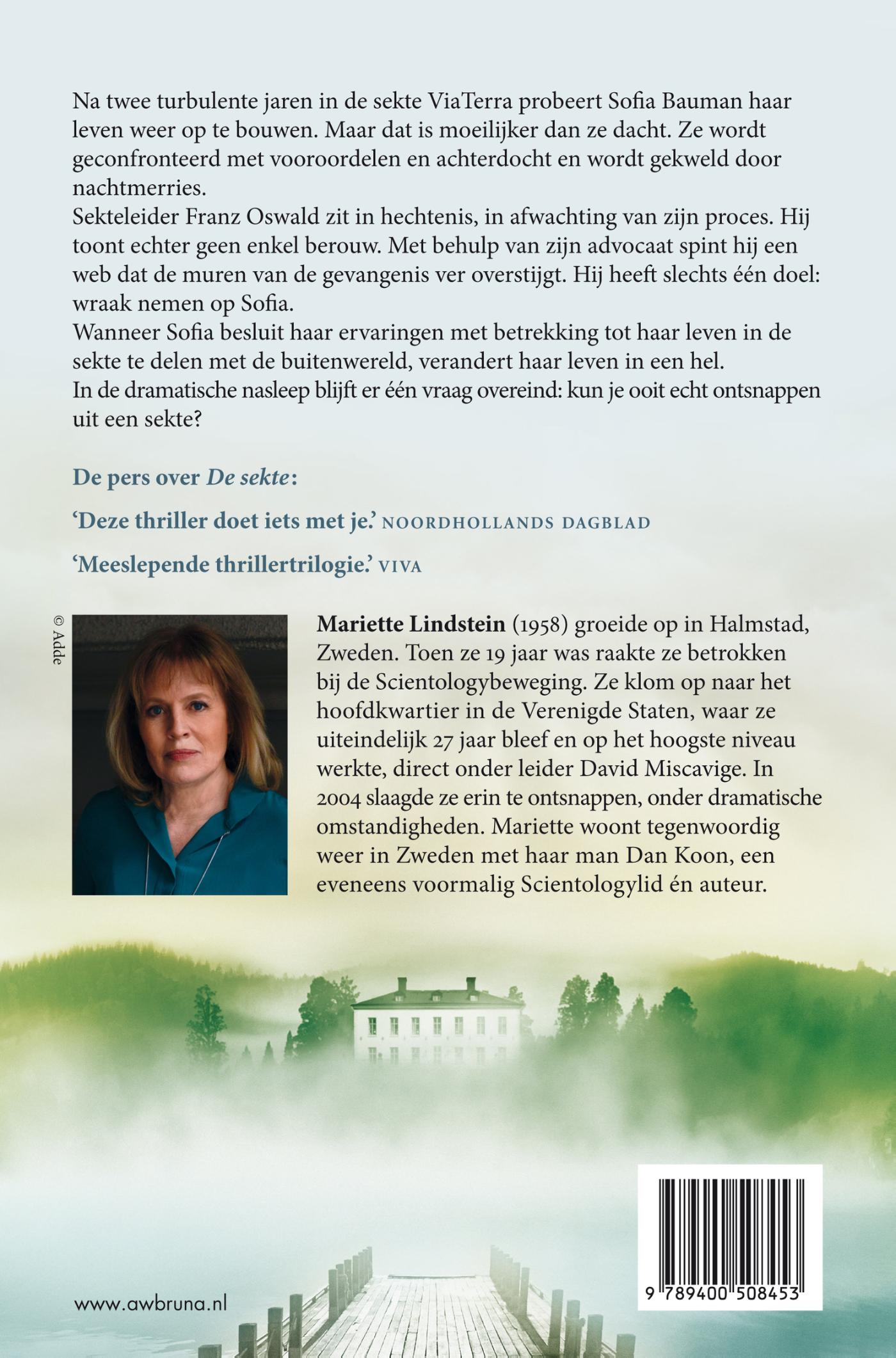 Achterkant van De sekte herrijst