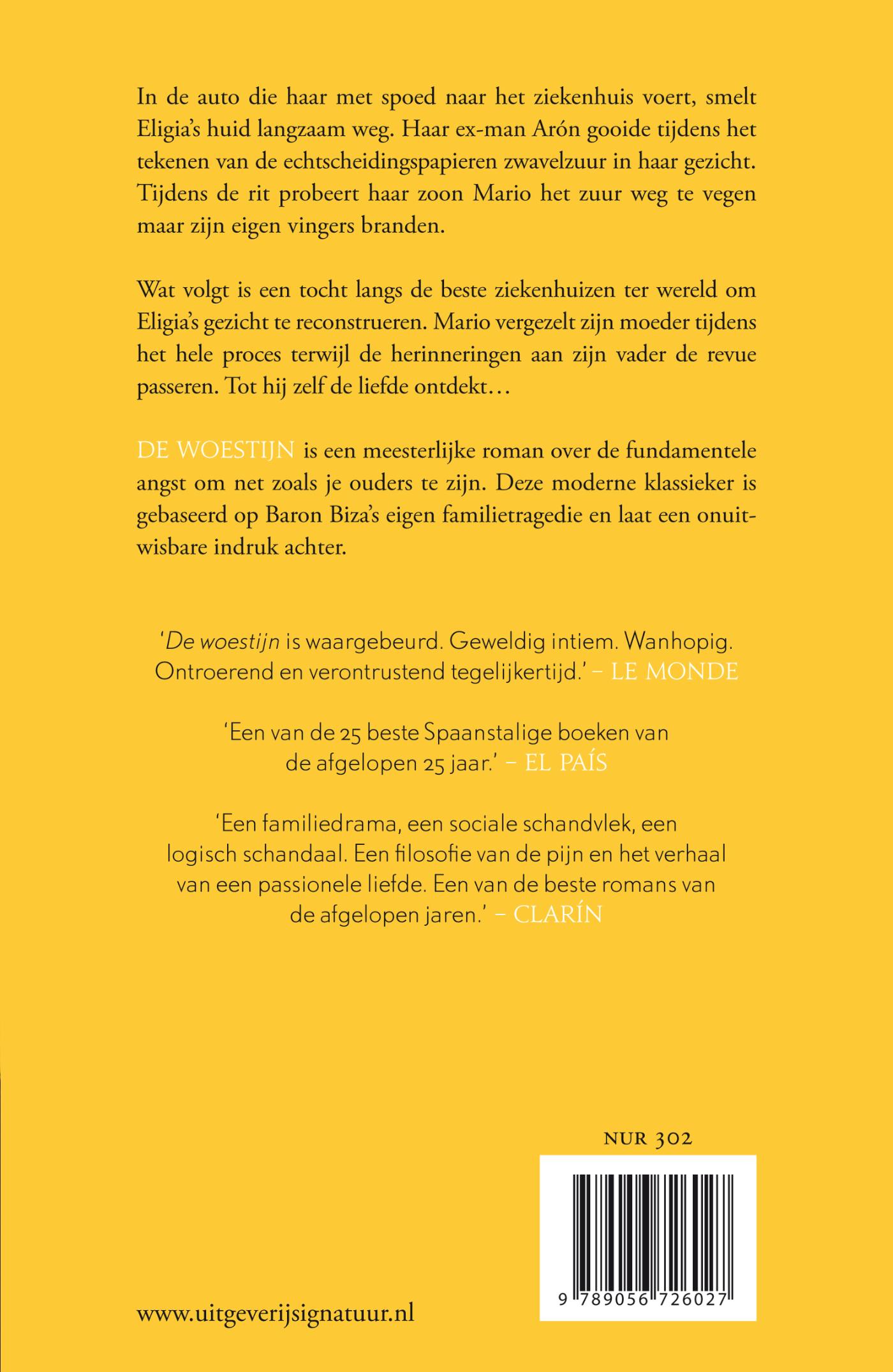 Achterkant van De woestijn