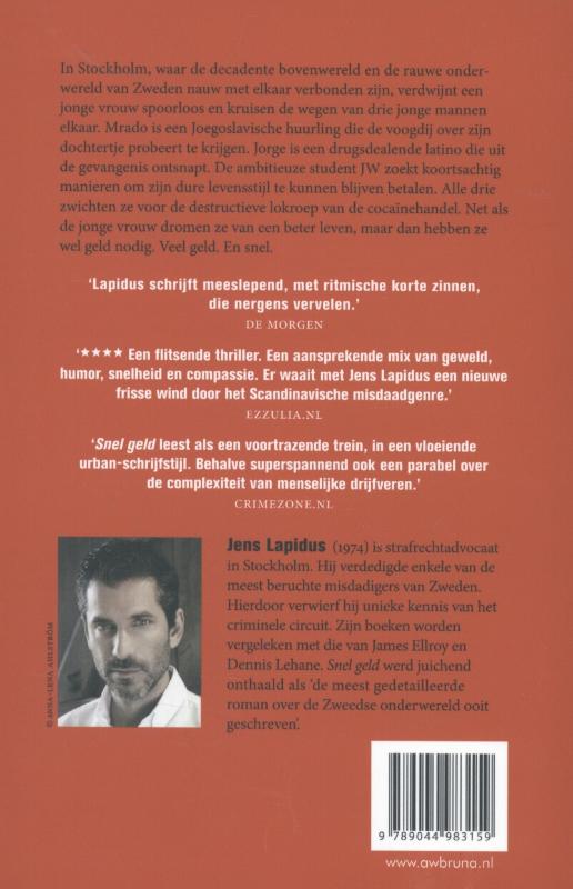 Achterkant van Snel geld