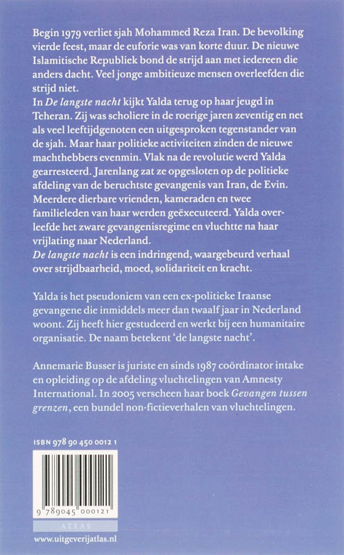 Achterkant van De langste nacht