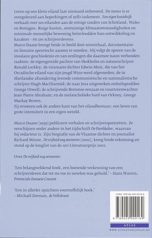 Achterkant van Een eigen koninkrijk
