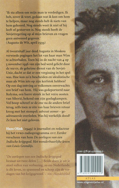 Achterkant van Een Siberische tragedie
